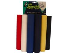 PSP Adhésif pour réparation de voile dacron 24 x 37cm Blanc