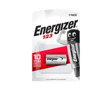 ENERGIZER Piles Lithium CR123 3V