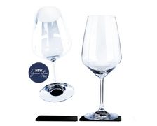 SILWY Verre à vin aimanté en cristal les 2