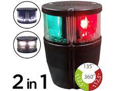 MANTAGUA Feu tête de mat tricolor+mouillage NAVIPRO 2MN <20M