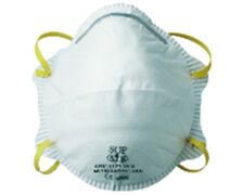 Masque respiratoire anti-poussières FFP1 boite de 20