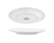 SILWY Assiette plate aimantée en porcelaine les 2