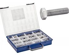 MARINOX Coffret VIS MÉTAUX TÊTE HEXA inox A4