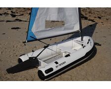3D TENDER Sail TENDER 280 bleue et blanche