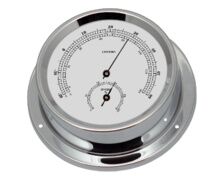 TALAMEX Hygrometre Série 125 Laiton chromé