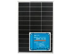 VICTRON Kit Panneau solaire 130W+régulateur MPPT 75/15