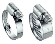 COLLIERS INOX BANDE PLEINE 9mm - 10  a 16 mm VRAC
