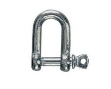 Manille droite galva marquée Ø10mm vrac