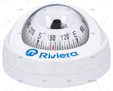 RIVIERA compas plat pont ARIES 2 blanc avec éclairage