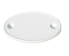 Plateau de table composite - ovale 770 x 510 mm - 2 verres Plateau de table composite - ovale 770 x 510 mm - 2 verres
