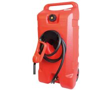 Réservoir distributeur à roulettes
