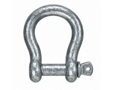 Manille lyre galva marquée Ø6mm vrac