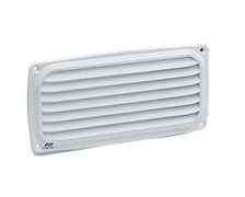 NUOVA RADE Grille aeration plastique rectangulaire blanche 2 NUOVA RADE Grille aeration plastique rectangulaire blanche 2