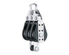 HARKEN Poulie triple à ringot Bullet Ø réa 29mm Ø cord 6/8mm HARKEN Poulie triple à ringot Bullet Ø réa 29mm Ø cord 6/8mm