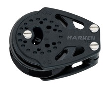 HARKEN Poulie winch plat pont carbo ratchets réa 75 mm cord HARKEN Poulie winch plat pont carbo ratchets réa 75 mm cord