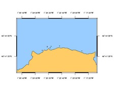 SHOM L7444 Du cap Levi à Barfleur SHOM L7444 Du cap Levi à Barfleur