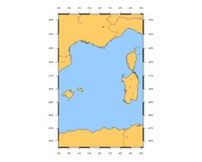 SHOM L7014 Des îles Baléares à la Corse et à la Sardaigne SHOM L7014 Des îles Baléares à la Corse et à la Sardaigne