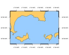 SHOM L7282 Rade d'Hyères
