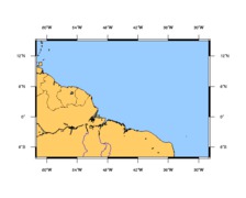 SHOM 6814 à plat NE Amerique du Sud SHOM 6814 à plat NE Amerique du Sud