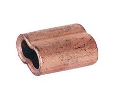 TREM Manchon tallurit cuivre pour cable Ø2mm