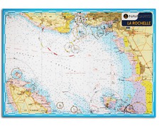 NAVICARTE Carte plastifiée La Rochelle NAVICARTE Carte plastifiée La Rochelle