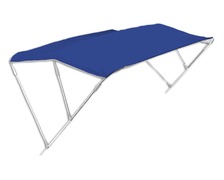TREM Bimini 3 arceaux 170x180x140cm toile bleu navy