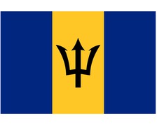 BIGSHIP Pavillon La Barbade 30x45cm