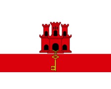 BIGSHIP Pavillon Gibraltar 30x45cm BIGSHIP Pavillon Gibraltar 30x45cm