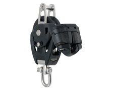 SELDEN Poulie simple à ringot avec taquet Ø60mm SELDEN Poulie simple à ringot avec taquet Ø60mm