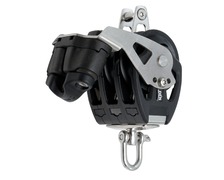 SELDEN Poulie triple à ringot avec taquet Ø50mm SELDEN Poulie triple à ringot avec taquet Ø50mm