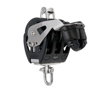 SELDEN Poulie triple à ringot avec taquet Ø60mm SELDEN Poulie triple à ringot avec taquet Ø60mm