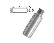 BIGSHIP Anode Volvo bougie 200/250/270 CV blister BIGSHIP Anode Volvo bougie 200/250/270 CV blister