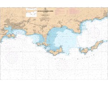 SHOM 7407 à plat De Toulon à Cavalaire-sur-Mer - Iles d'Hyèr SHOM 7407 à plat De Toulon à Cavalaire-sur-Mer - Iles d'Hyèr