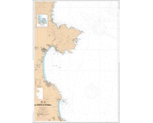 SHOM L7665 Du Cap Negre au Cap Cerbère