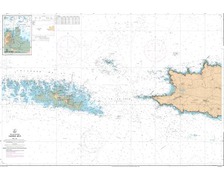 SHOM 7423 à plat Raz de Sein