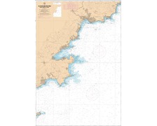 SHOM 7408 à plat De Cavalaire-sur-Mer à la Rade d'Agay SHOM 7408 à plat De Cavalaire-sur-Mer à la Rade d'Agay