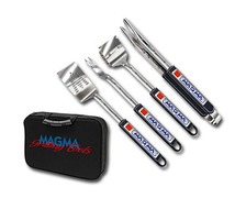 MAGMA Kit de 4 ustensiles téléscopiques MAGMA Kit de 4 ustensiles téléscopiques