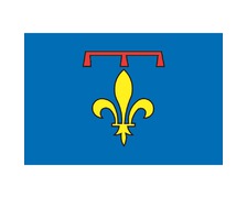 BIGSHIP Pavillon Provence à lys 30x45cm BIGSHIP Pavillon Provence à lys 30x45cm