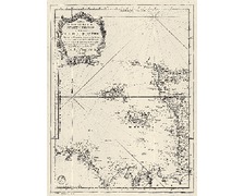 SHOM 0070-WN Carte ancienne des Isles de Jersey Grenesey et SHOM 0070-WN Carte ancienne des Isles de Jersey Grenesey et