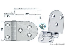 OSCULATI Charnière déportée 59x40