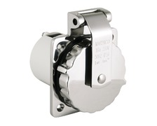 MARIN'CO 303SSEL-BX Socle male 2 plots + terre 16A (inox)