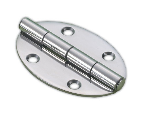 BIGSHIP Charnière inox ovale 56x78mm BigShip