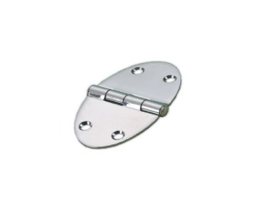 BIGSHIP Charnière inox ovale 84x56mm BigShip
