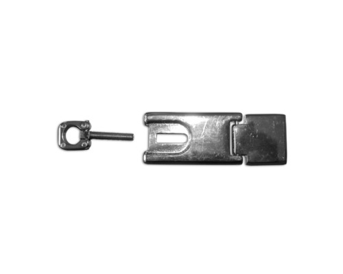 BIGSHIP Charnière à cadenas + anneau pivotant 89x32mm BigShip BIGSHIP Charnière à cadenas + anneau pivotant 89x32mm BigShip