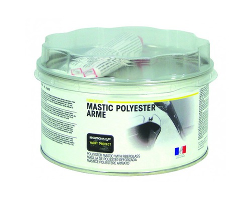 SOROMAP Mastic polyester armé Fibroboat 200g + catalyseur Soromap SOROMAP Mastic polyester armé Fibroboat 200g + catalyseur Soromap