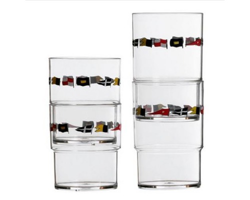 MARINE BUSINESS Regata verres empilables (x12) Marine Business