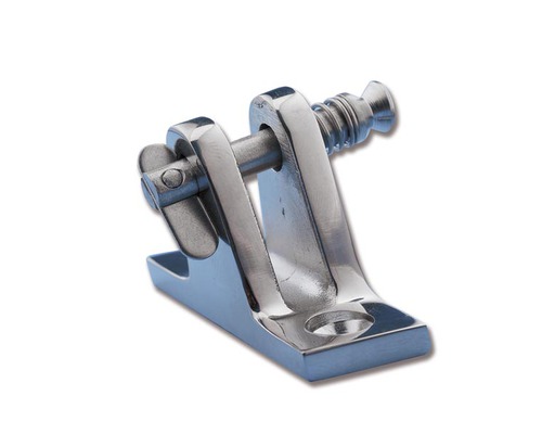 TREM Platine inox d'articulation inclinée avec axe pour bim Trem TREM Platine inox d'articulation inclinée avec axe pour bim Trem