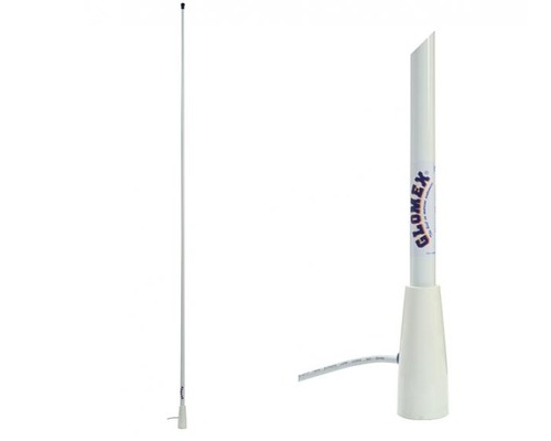 GLOMEX RA112 Vedette - 1.5m - 3db - fibre de verre cable 4.5 GLOMEX RA112 Vedette - 1.5m - 3db - fibre de verre cable 4.5