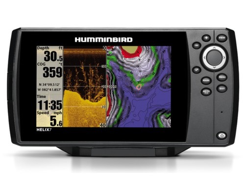 HUMMINBIRD Combiné GPS Helix 7 G4 CHIRP MDI sonde TA Humminbird