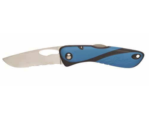 WICHARD Offshore lame crantée bleu / noir Wichard